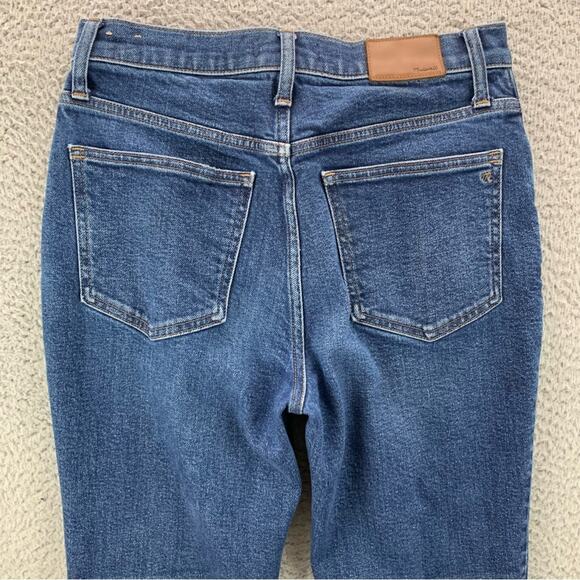 Madewell Women's Slim Demi-Boot Cropped Jeans in Sundale Wash  -  Size: 28 - Picture 4 of 16